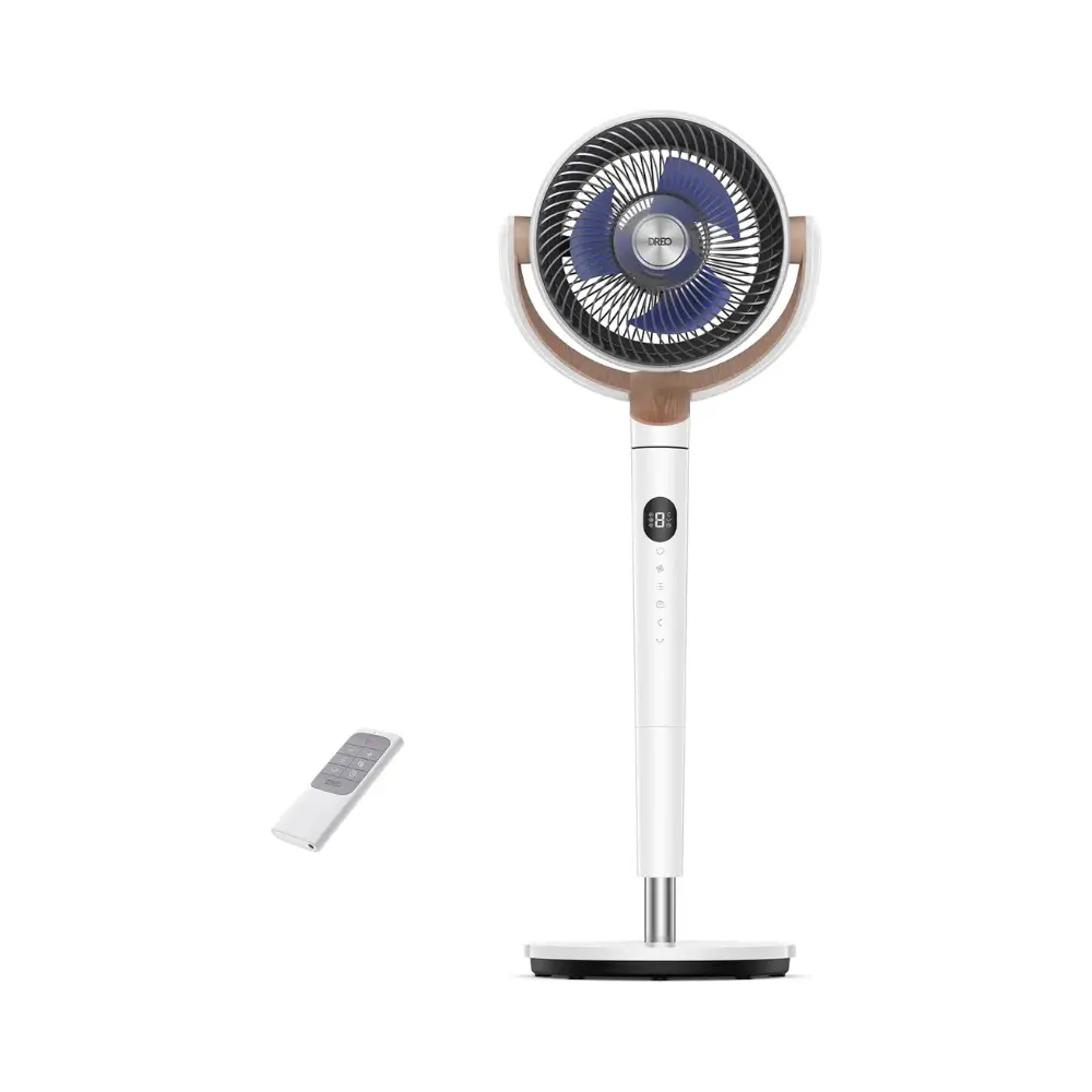 Dreo PolyFan 502 — ventilador de pie blanco — imagen 2